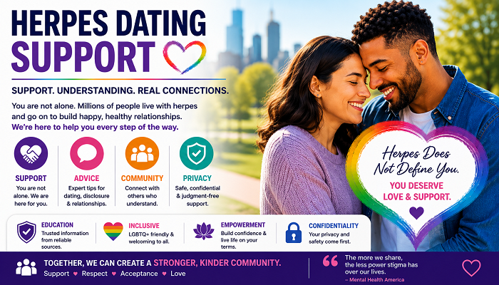 HerpesNDating – Herpes Dating Support, Relationships & HSV Resources